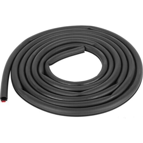 X Autohaux 4M/10M Universal B/D/Z Shape Car Waterproof Rubber Strip Seal Edge Scratch Protector Moulding Trim DIY Car-styling