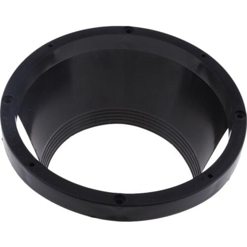 6.5'' Car Speaker Waterproof Cover Car Horn Plastic Spacer Protective Black