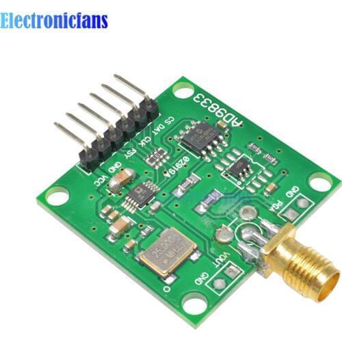 AD9833 DDS Signal Generator Module 0-12.5MHz Triangle Signal Source Programmable Microprocessors Sine Square Wave DC 2.3V-5.5V