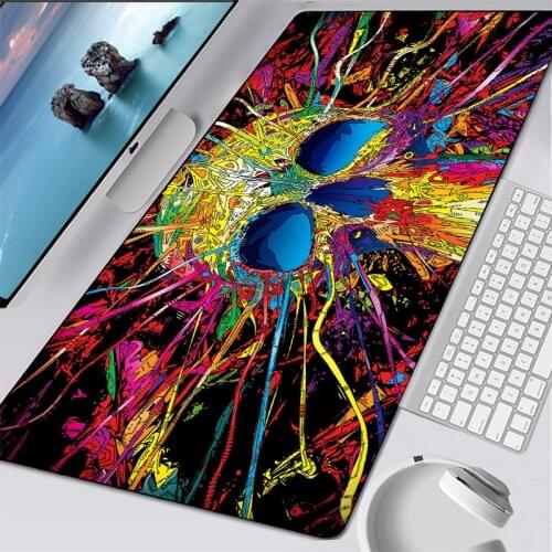 Large 90x40cm Non-skid Mouse Pad Mat Game Gamer Gaming Mousepad Keyboard Compute mouse pad Anime lock edge laptop mouse pad gift