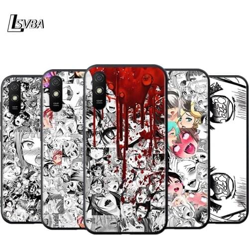 Anime girl cartoon japan Silicone Cover For Xiaomi Redmi K40 K30i K30T K30S K30 K20 10X Ultra Pro Black Soft Phone Case Shell