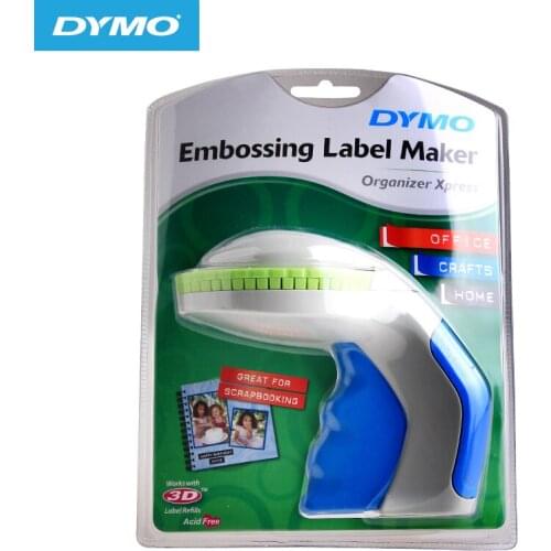 For DYMO label machine 12965 price machine DIY manual price lettering machine concave convex 3D label printer Xpress