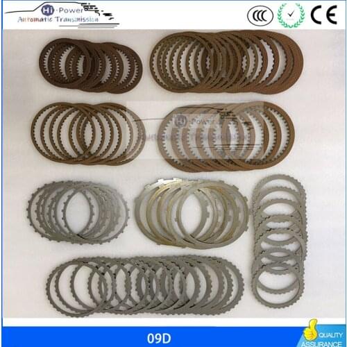 09D TR-60SN Automatic Transmission Master Repair friction plate & steel kit For VW Audi Porsche Touareg O9D