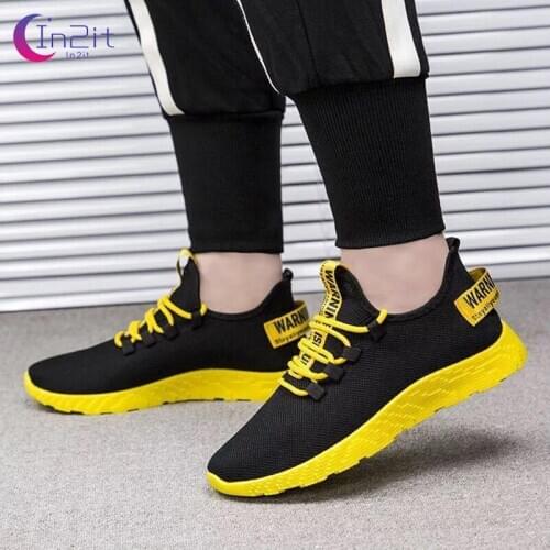 Fashion Lace-Up Shoes Mens Shoes Size 46 47 Casual Shoe Sneakers Lightweight Men Breathable Male Footwear Lace Up Walking Shoe