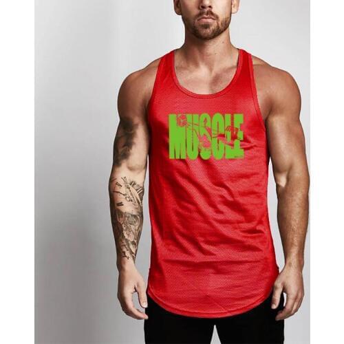 Mens Tank Tops Shirt Fitness Clothing Vest Sleeveless Cotton Man Canotte Bodybuilding Ropa Hombre Man Gym Tank Top Clothes Wear