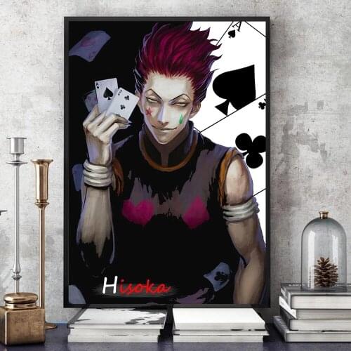 Modular Japan Hunter X Hunter Hisoka Pictures Home Decoration Wall Art Modern Canvas Prints Painting For Bedroom Poster Frame
