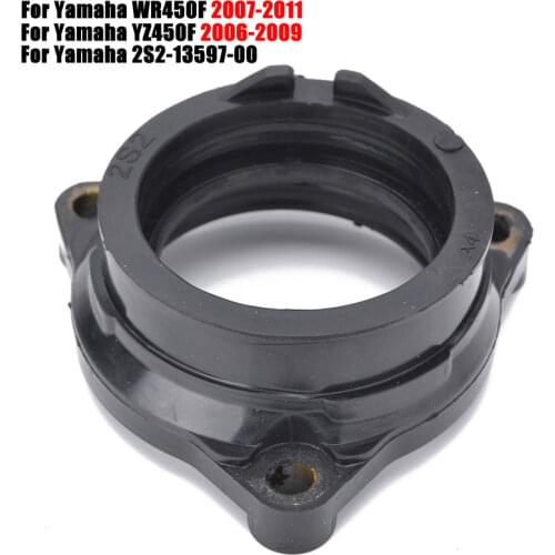 Motorcycle 2S2-13597-00 Carburetor intake manifold Intake Adjuster Interface Adapter For Yamaha WR450F YZ450F WR YZ 450F 06-09