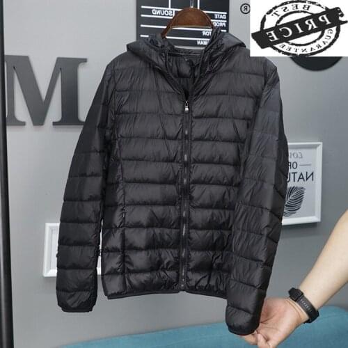 Fashion Womens Down Jacket Hooded Clothes 2021 Warm Ultra Light Down Jacket Female Plus Size Duck Down Coat Hiver 0a12