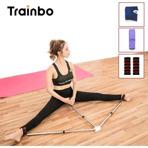 2019 New Portable Adjustable Yoga Stretching Equipment Training Sport Fitness Equipment For Open Leg Press Leg Ligament Trainer