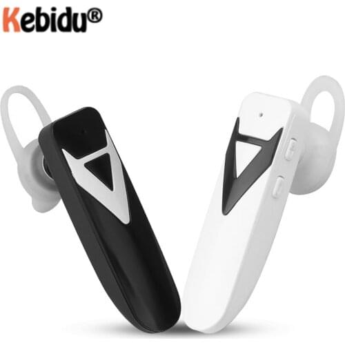 Portable Bluetooth Headset Earhook Bluetooth Headphone Sweatproof Bluetooth Earphone With Microphone Universal For All Phone