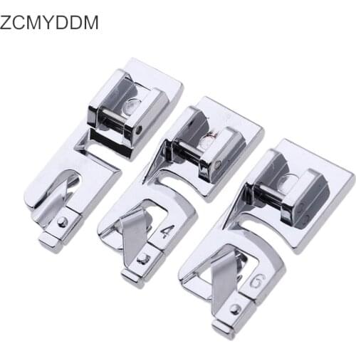 ZCMYDDM 1Pc Sewing Machine Presser Foot 3/4/6mm for All Low Shank Snap-On Home Sewing Machine DIY Sewing Tools
