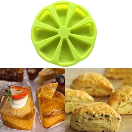 8 Grids Silicone Bakeware Baking Food Mold Chocolate Cake Mould Kitchen Tool