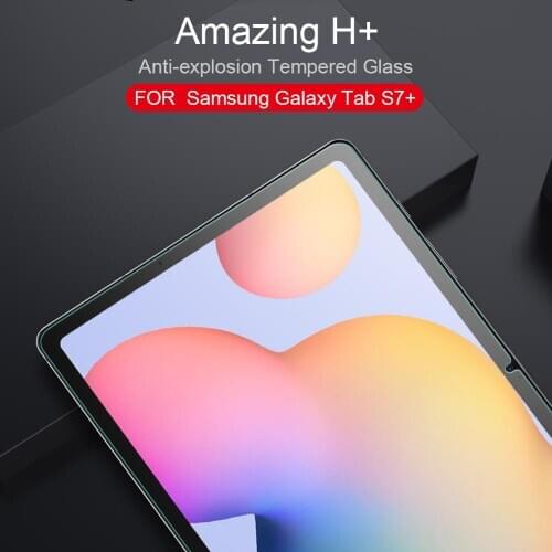NILLKIN For Samsung Galaxy Tab S7 Glass 9H+ 2.5D Ultra-Thin Screen Protector for Samsung Galaxy Tab S7 Plus S7 Tempered Glass