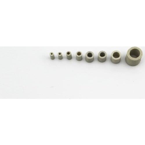 High temperature resistant porcelain tube ID1.5*OD3*H10/ insulating porcelain bushing for oven,electric pan,electric stove wi