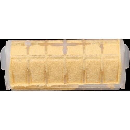1 New Air Cleaner Chain Saw Parts Air Cleaner Paper Air Filter Element Plastic + Paper Color Yellow