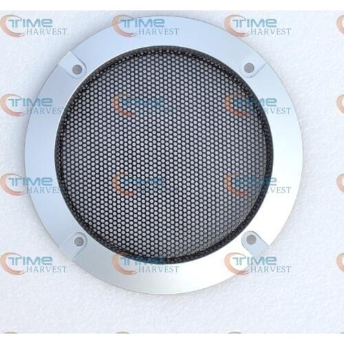 10 pcs 4 inch Speaker net 07 speaker covers in silver Woofer mesh Speaker grill 4" Plastic cover for arcaed game cabinet machine