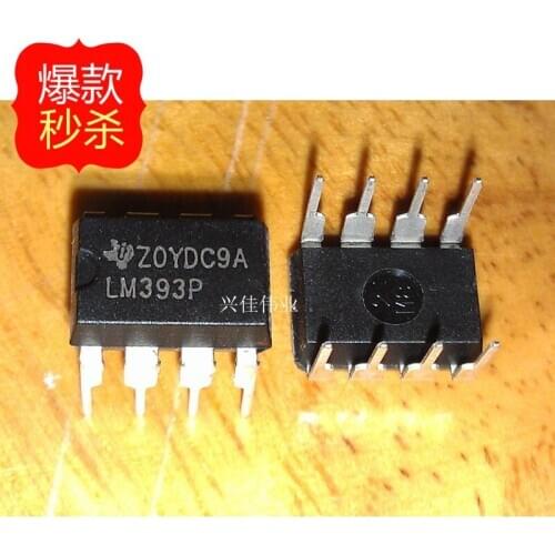 10PCS The new LM393 LM393N LM393P DIP-8 DIP Dual Differential Comparator