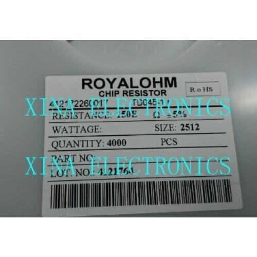 2512 SMD Kit 5% 2512 6.8R 2512 6.8OHM 1W 100PCS/LOT Metal Film Assorted Samples kit Free Shipping