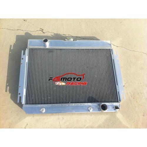 4 Row Aluminum race Radiator For Chevy Chevelle/El Camino Biscayne / Impala 1963-1968 63 64