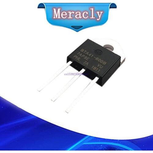 5PCS BTA41-600B BTA41-600 Triac 600V 40A Free shiping BTA41600B BTA41600 BTA41 TO-3P 40A IC