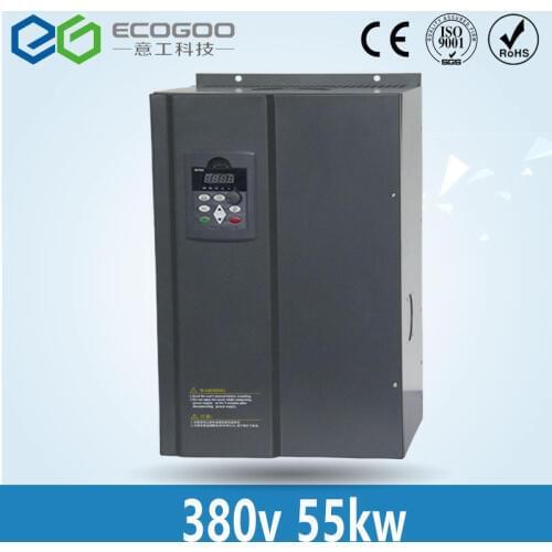 Free Shipping -Hot Sale 55KW/3 Phase 380V/110A Frequency Inverter-- vector control 55KW inverter/ Vfd 55KW