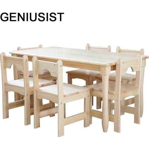 Masasi Children and Chair De Estudio Tavolo Bambini Child Y Silla Kindergarten Kinder Study for Enfant Mesa Infantil Kids Table
