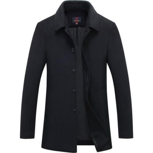 Evjsuse Mens Long Coats