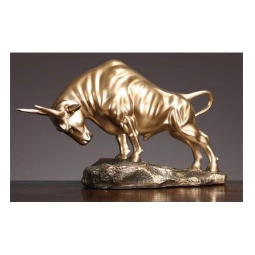 Factory sells Spanish bullfight bull spirit sky adornment handicraft to live in living room wine ark furnishs piece luxury Anima