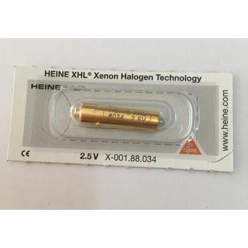 HEINE MINI2000, XHL #034 2.5V, X-001.88.034, ALPHA dermatoscope bulb