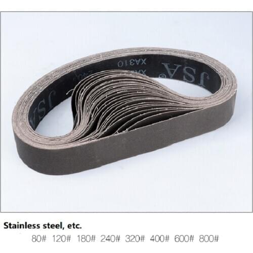 10pcs 760*40mm 80#-1000# Abrasive Sanding Belt on Metal belt grinder for Polishing Wire drawing