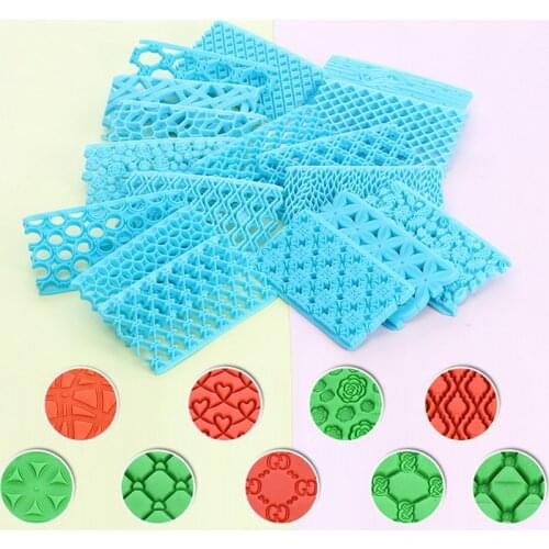Cute Fondant Cake Pastry Art Embossing Biscuit Cutter Mould Cake Decorating Supplies Fondant Decoration Tools Baking Tools DIY
