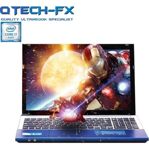 15.6" i7 Metal SSD + HDD 1TB / 512GB / 256GB Business School Game DVD AZERTY Spanish Italy Keyboard
