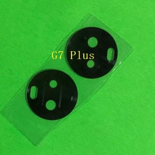 50Pcs Rear Back Camera Glass Lens With Adhesive Sticker Glue Replacement Parts For Motorola Moto G7 / G7 plus