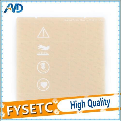 1pc Prusa i3 MK3 MK52 Sheet Heat Bed Platform Buildplate Transparent Sticker Sheet For Prusa i3 Mk3 Mk2.5 Heat Bed With 300LSE