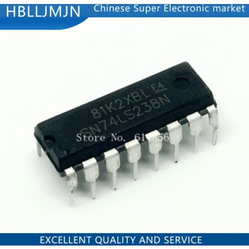 10PCS 74LS238 SN74LS238N HD74LS238P DIP-16