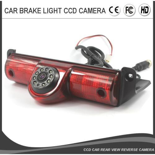Car LED Brake Light Rear View Camera for Chevrolet Express GMC Savana Cargo VAN Backup Reverse Camera 8pcs IR Light Night Vision