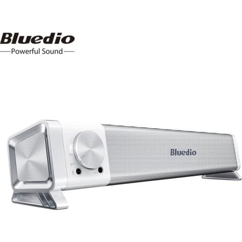 Bluedio LS soundbar wired speaker computer speaker USB power column with microphone for PC, phone, game, movie bluetooth speaker