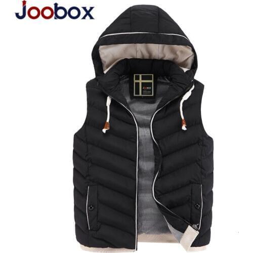 Brand Colete Men 2020 New Stylish Autumn Winter Warm Slim Fit Vest Men High Quality Hood Warm Sleeveless Jacket Waistcoat Male
