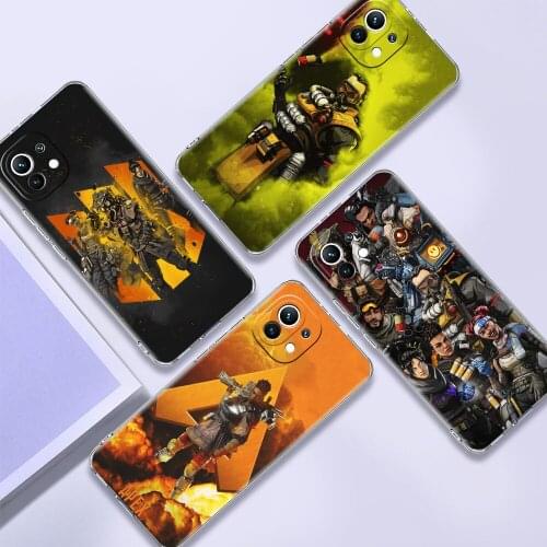 Apex Legends Game Phone Case For XiaoMi Poco Phone F1 X3 NFC M3 F3 X2 X3 Pro 5G F3 GT X3 GTF2 Pro 5G Clear Cover Shell