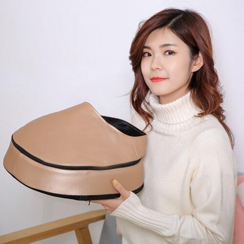 Electric foot massager roller Massage Machine fashion leather massager for back foot Infrared With heating Shiatsu Kneading
