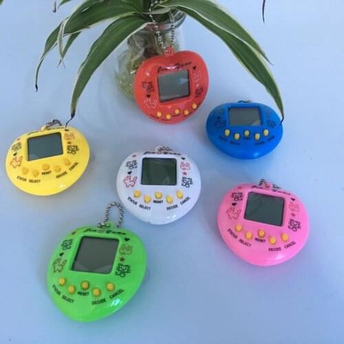 1PCs Tamagotchi Electronic Pets Gift Keyring Pets Toys Gift Christmas Educational Funny 90S Nostalgic Virtual Cyber Pet Toy