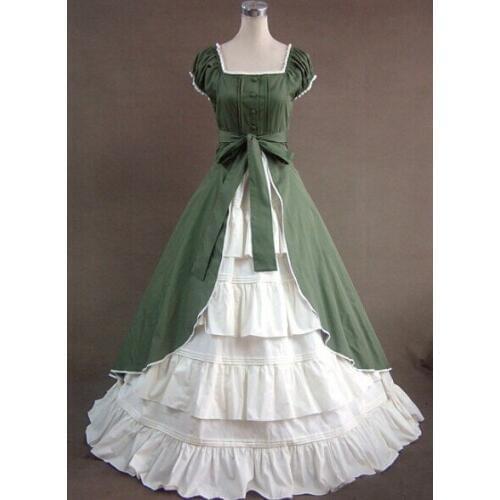 GT024) Short Sleeves Gothic VictorianLolita Dress Ball Gown Fancy Prom Dress Halloween Party Masquerade Costume