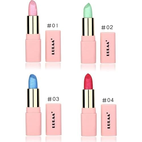 Multicolor Glitter Lipstick Shiny Metallic Lipsticks Waterproof Long Lasting Gold Lip Stick Makeup MPwell
