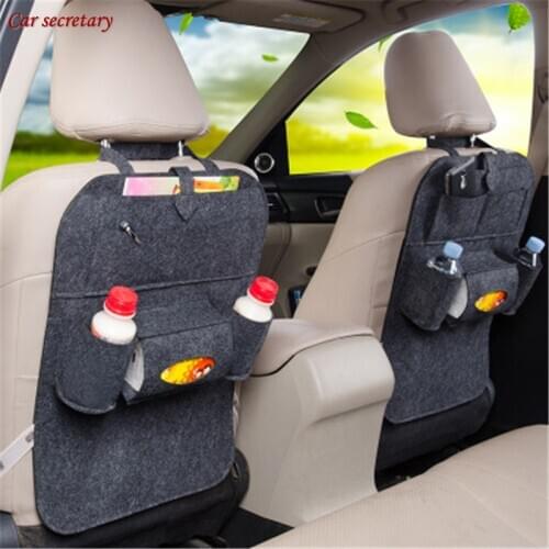 Multifunction Car Back Seat Storage Organizer 9 color Bag Accessories Stowing Tidying Automobile Interior Accessories