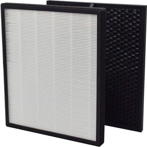 Air Purifier True HEPA & Activated Carbon Filters Set for LEVOIT LV-PUR-131 Air Purifier