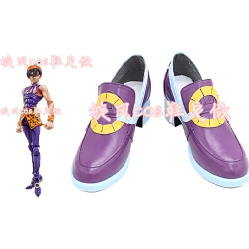 JoJos Bizarre Adventure Vento Aureo Golden Wind Team Bucciarati Squadra Guardie del corpo Narancia Ghirga Cosplay Shoes X002