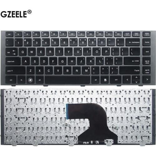 New Keyboard for HP ProBook 4440S 4441S 4445S 4446S Laptops Replaces 702238-001 silver frame US