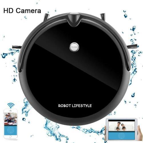Robot Vacuum Cleaner for Home Cleaner HD Camera Video Call Smart Planned Automatic washing Cleaning Sweep Wet Mop