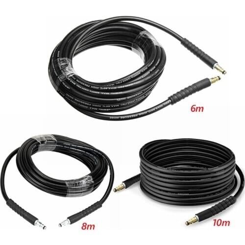 6/8/10 Meters High Pressure Washer Hose Car Washer Water Cleaning Extension Hose for K K2 K3 K4 K5
