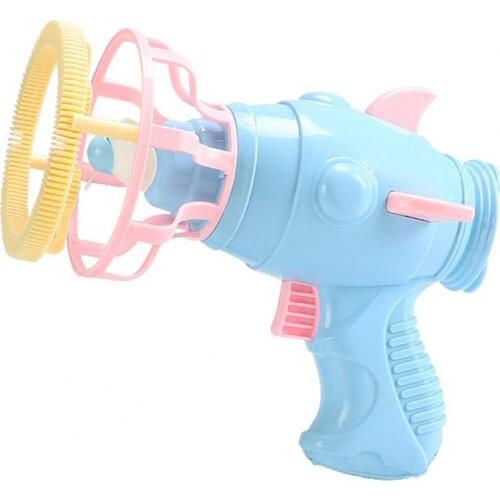 Lovely Bubble Machine Cartoon Modeling Grasp Easily Plastic Indoor Outdoor Bubble Toy for Toddlers